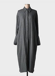 Rochie lungă mâneci lungi mâneci lungi gri PHISIQUE DU ROLE femme