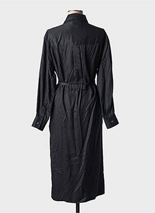 Rochie midi mâneci lungi mâneci lungi negru LAURENCE BRAS femeie
