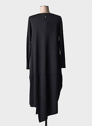 Rochie lungă mâneci lungi mâneci lungi negru SOUVENIR femeie