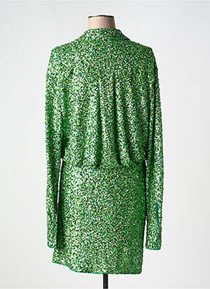 Rochie midi mâneci lungi mâneci lungi verde ESSENTIEL ANTWERP femeie