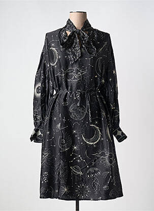 Rochie midi negru ME369 femeie