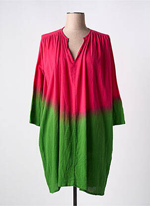 Rochie scurtă roz LOVE AND LET DYE femeie