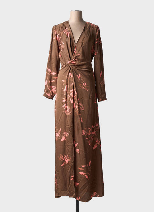 Rochie lungă maro ATTIC AND BARN femeie