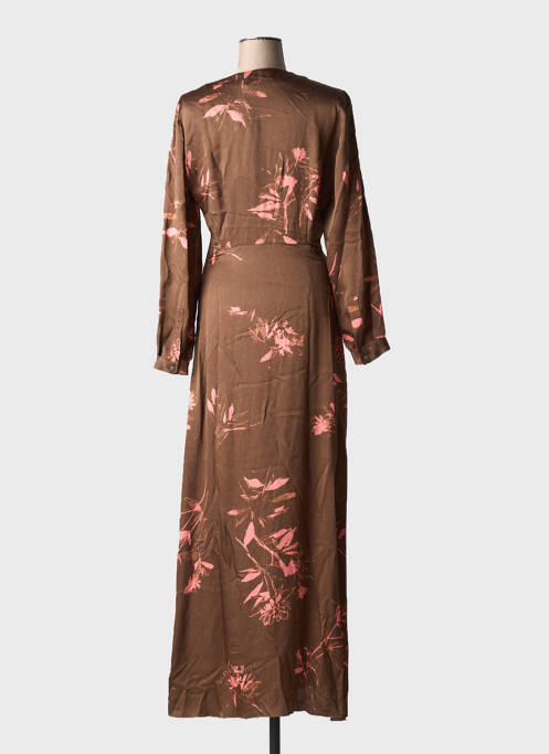 Rochie lungă maro ATTIC AND BARN femeie