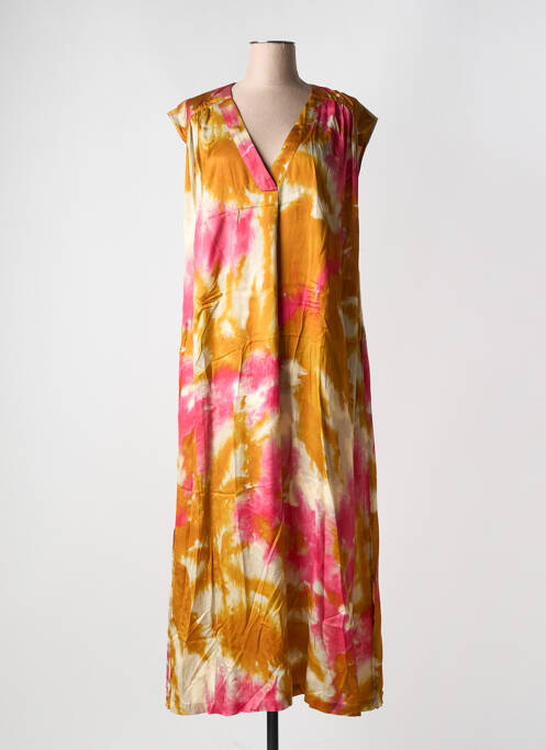 Rochie lungă galben CHLOÉ STORA femeie