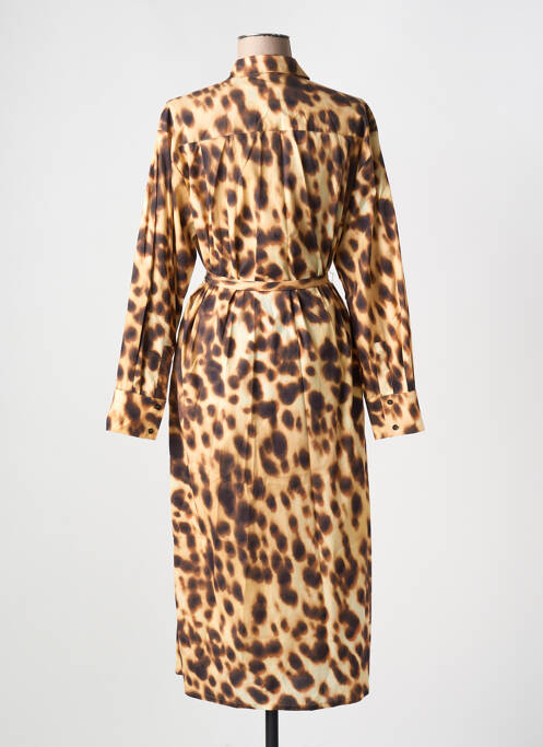 Rochie midi bej CHLOÉ STORA femeie