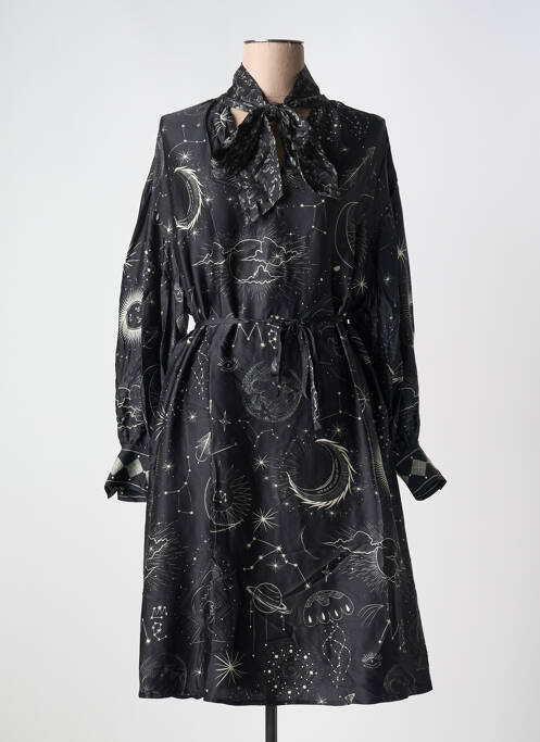 Rochie midi negru ME369 femeie