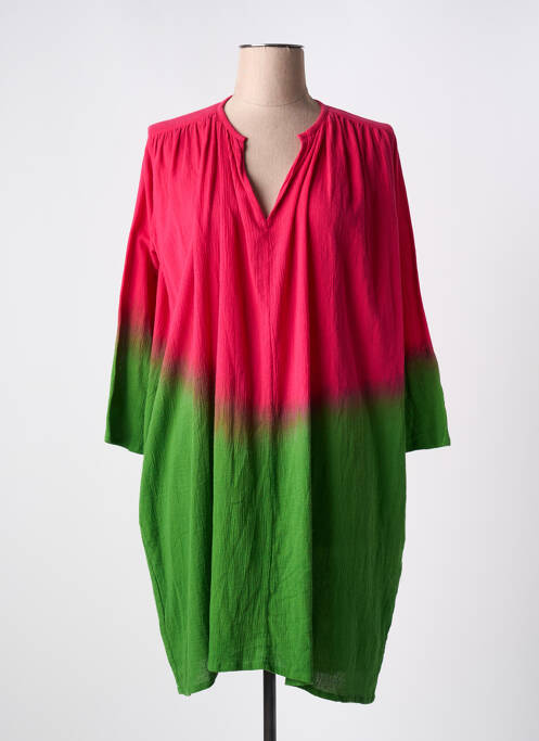 Rochie scurtă roz LOVE AND LET DYE femeie