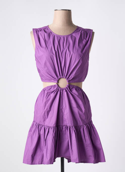 Rochie scurtă violet LOVE STORIES femeie