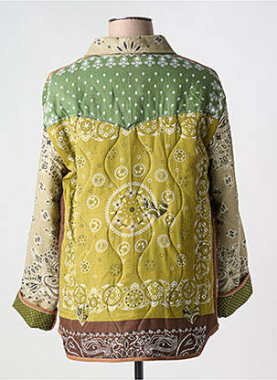 Jachete casual croială dreaptă verde ONE OF A KIND femeie