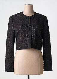 Jachete elegante guler rotund negru ROTATE femeie