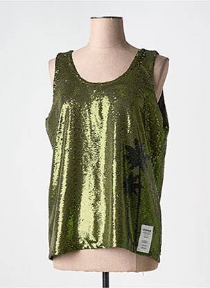 Top verde LIV BERGEN femeie