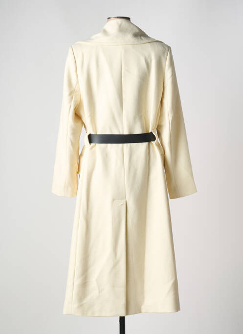 Palton lung alb PHISIQUE DU ROLE femeie