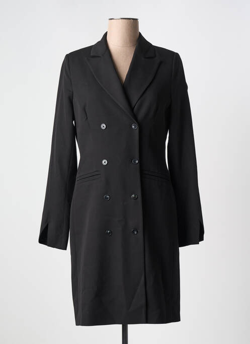 Rochie midi mâneci lungi mâneci lungi negru HANA SAN femme