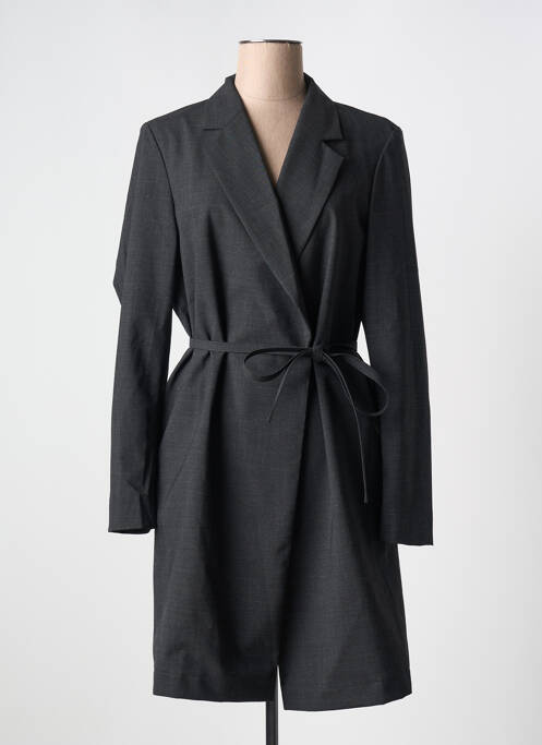 Palton lung gri PENN & INK N.Y femeie