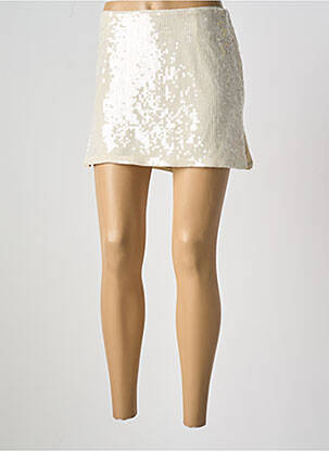 Fustă scurtă alb ROTATE femeie