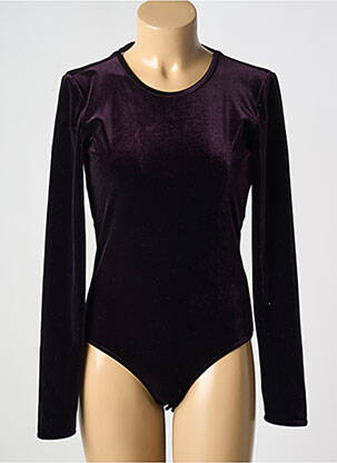 Body guler rotund mâneci lungi violet KARMA KOMA femeie