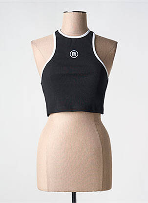 Top negru ROTATE femeie