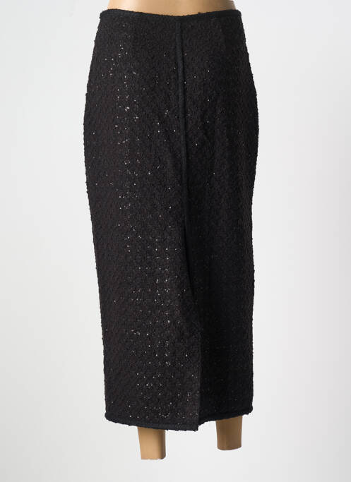 Fustă lungă negru ROTATE femeie