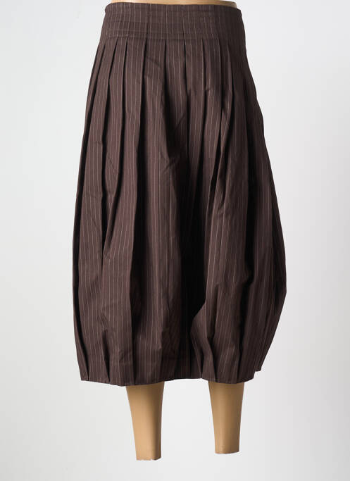 Fustă lungă maro REMAIN femeie