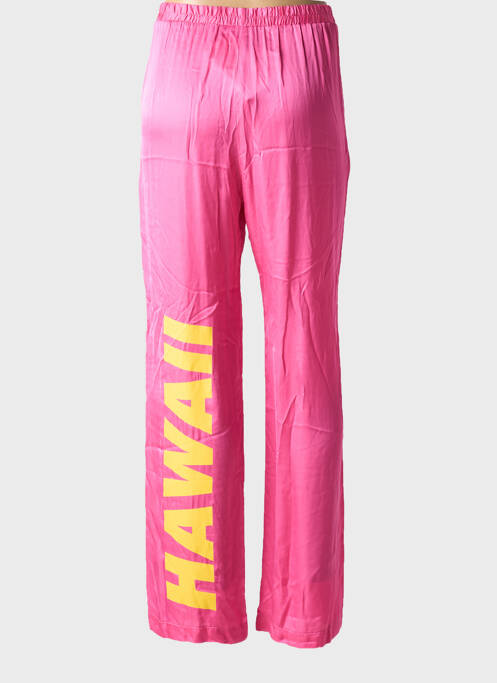 Pantalon drept roz LIV BERGEN femeie