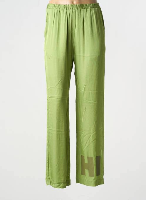 Pantalon drept verde LIV BERGEN femeie