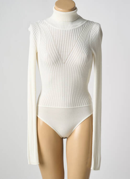 Body alb KARMA KOMA femeie