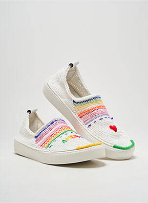 Slip-on-uri alb AMROSE femeie