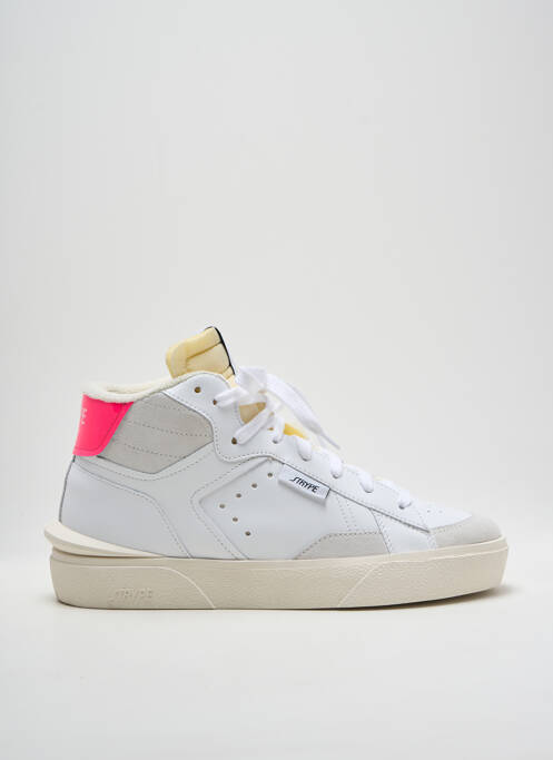 Adidași alb STRYPE femeie