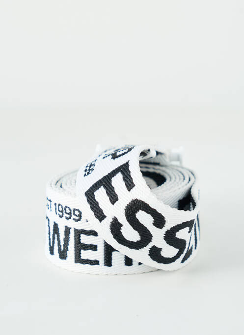 Curea imprimeu fantezie alb ESSENTIEL ANTWERP femme