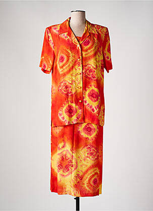 Set rochie portocaliu FRANCE RIVOIRE femeie