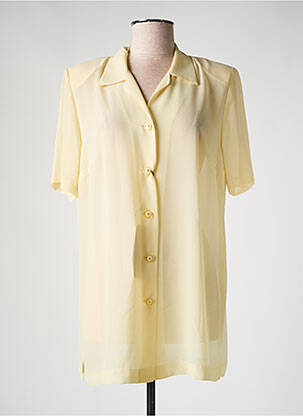 Tunică mâneci scurte galben FRANCE RIVOIRE femeie