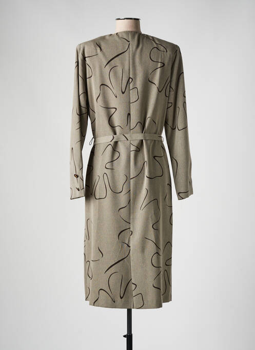 Rochie midi verde FRANCE RIVOIRE femeie