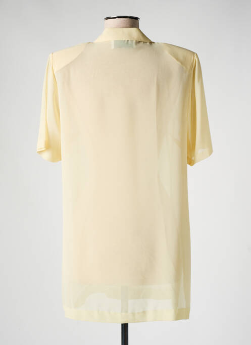 Tunică mâneci scurte galben FRANCE RIVOIRE femeie