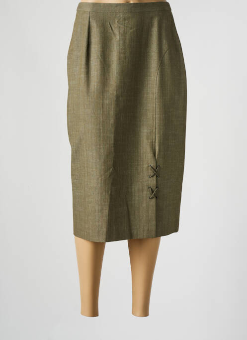 Fustă midi verde FRANCE RIVOIRE femeie