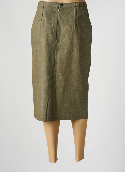 Fustă midi verde FRANCE RIVOIRE femeie
