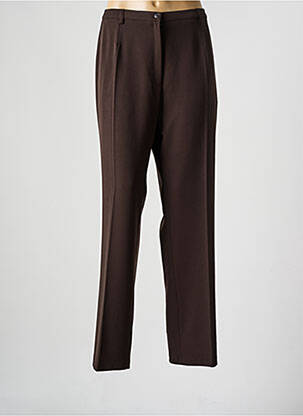 Pantalon drept maro FRANCE RIVOIRE femeie