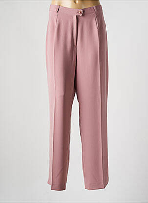Pantalon drept roz SARAH B femeie