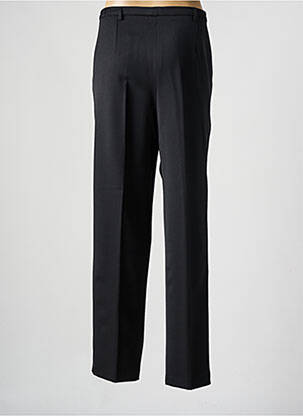 Pantalon drept talie cu cleme mărime normală negru FRANCE RIVOIRE femeie