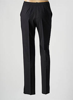 Pantalon slim talie înaltă talie înaltă negru KARTING femeie