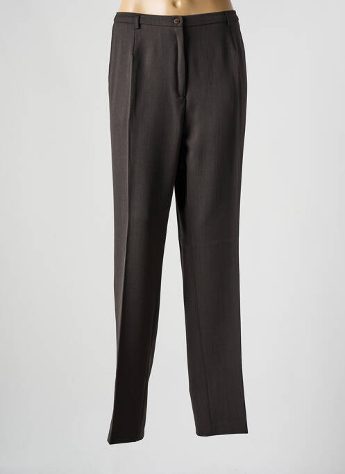 Pantalon drept maro FRANCE RIVOIRE femeie