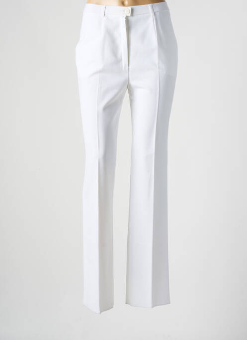 Pantalon slim alb KARTING femeie