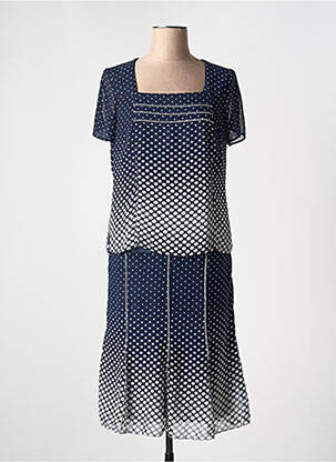 Set fustă albastru FRANCE RIVOIRE femeie