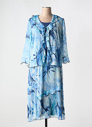 Set fustă albastru FRANCE RIVOIRE femeie