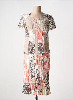 Set fustă bej FRANCE RIVOIRE femeie