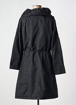 Trench croială cambrată fără glugă negru GRIFFON femeie