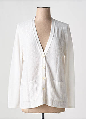 Vestă cu mâneci lungi alb GRIFFON femeie