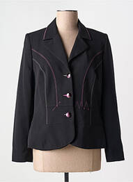 Sacou croială cambrată negru FRANCE RIVOIRE femme