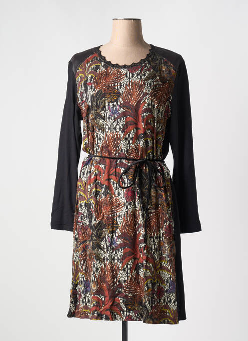 Rochie midi negru GRIFFON femeie