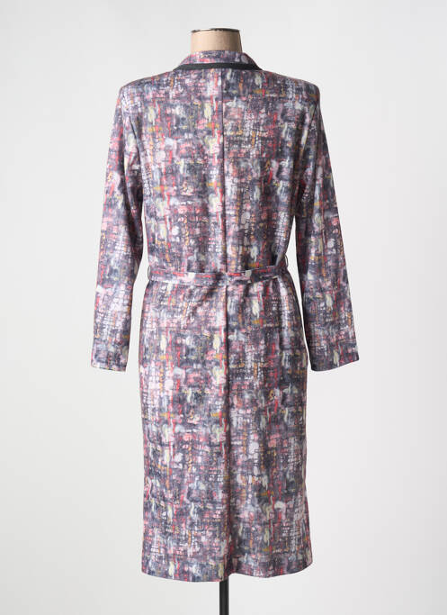 Rochie midi gri FRANCE RIVOIRE femeie